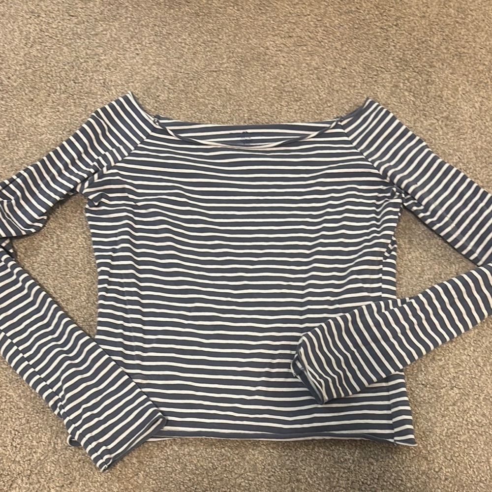 Brandy Melville Striped Long Sleeve Top
